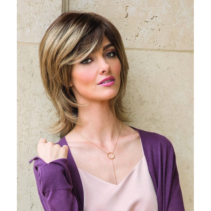 Claire Partial Monofilament (PM) Wig by Noriko – Final Sale – Not Eligible for Return or Exchange Crimson-LR