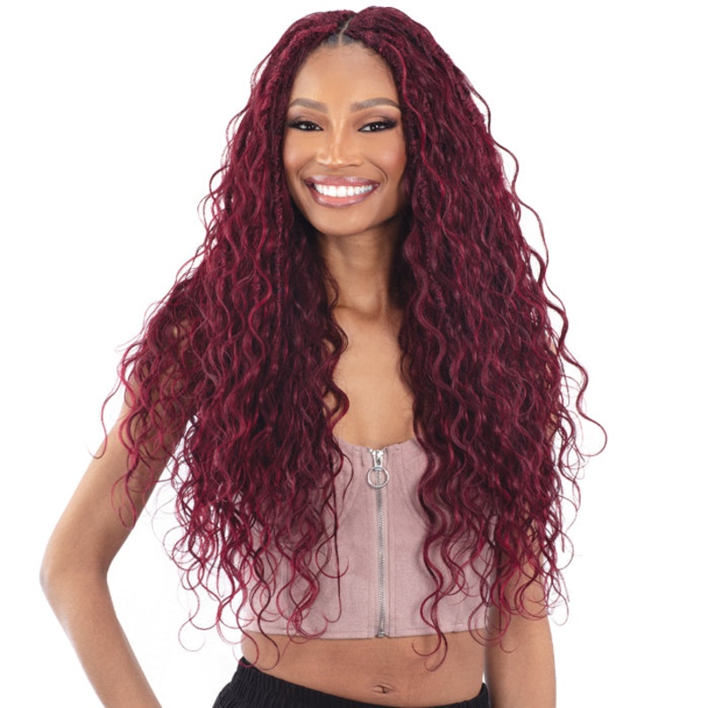 Freetress Pre-Looped Crochet Braids – 3X BORA BORA BOHO LOCS 22″ 1