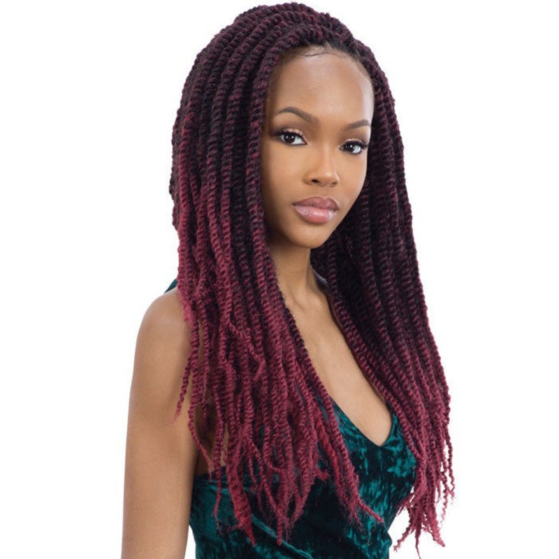 Mayde Beauty Softwist Braid – 2X SOFTWIST BRAID 20″ 1B