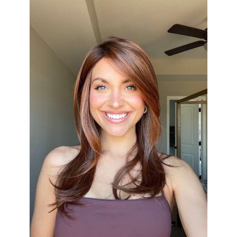 Music  | Synthetic Lace Front Wig (Mono Part) CHAMPAGNE-ROOTED