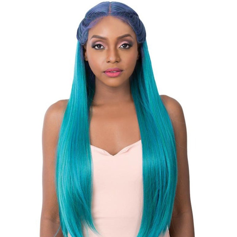 It’s a Wig 2020 Lace Front Wig – SWISS LACE CROWN BRAID DABO 613