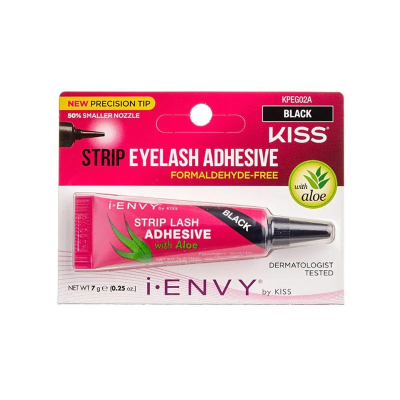 Kiss Strip Eyelash Adhesive with Aloe – KPEG02A