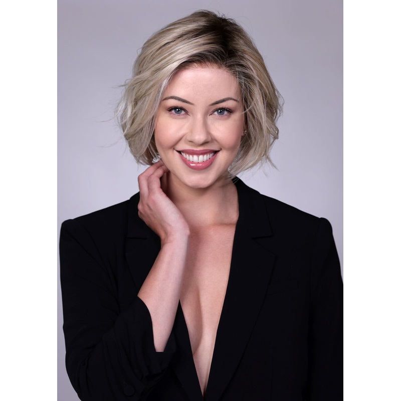 Madison Wig by Belle Tress in Macadamia Latte-R | Open Box | All Sales Final Macadamia Latte-R
