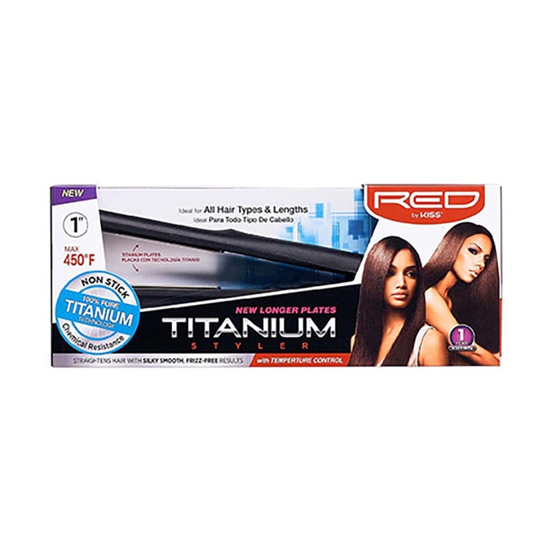 Titanium Styler Flat Iron 1″