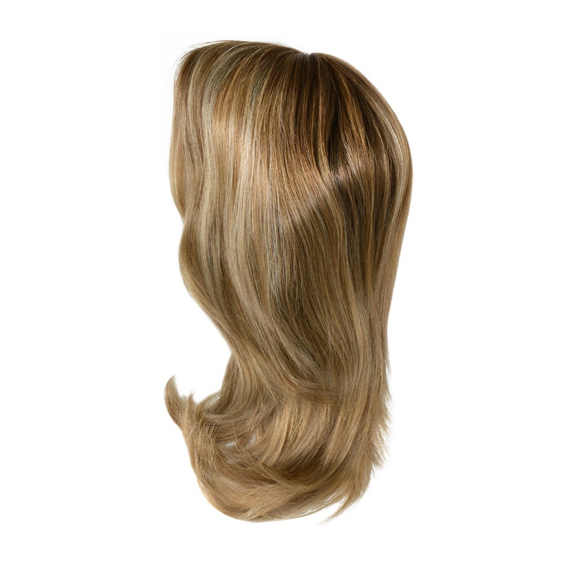 Brown & Blonde Highlighted Jewish Kosher Sheitel Wig 12.5″