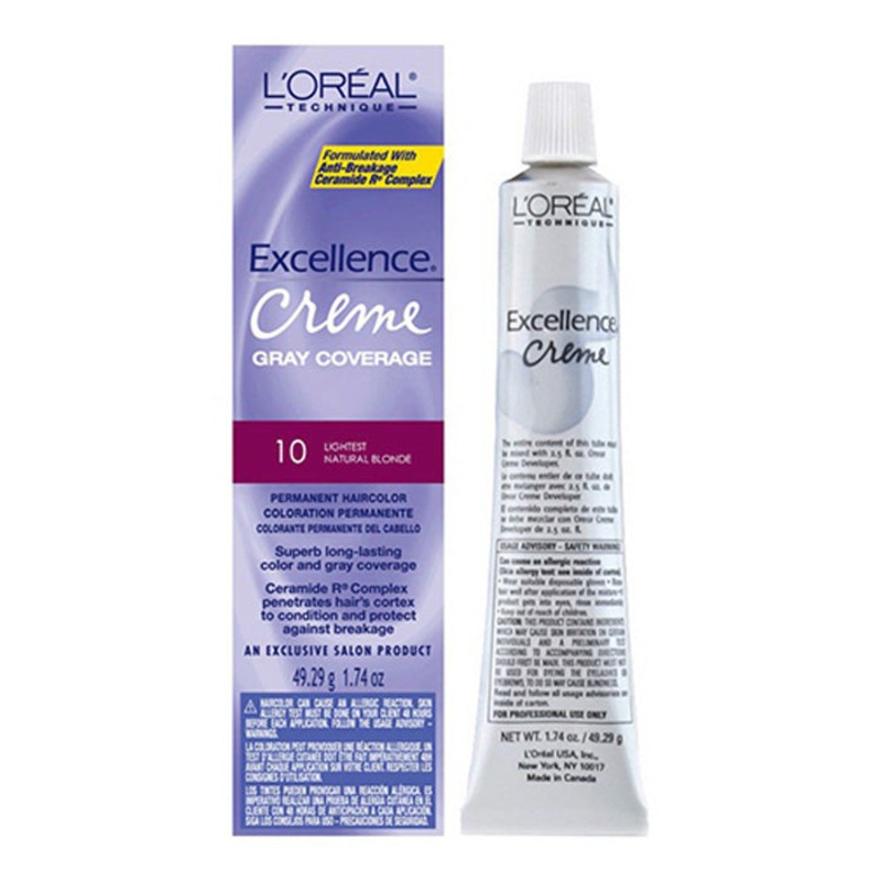 Loreal Excellence Creme Permanent Haircolor-The Easy Color Creme 1.74 oz 7.43 Dark Copper Golden Blonde