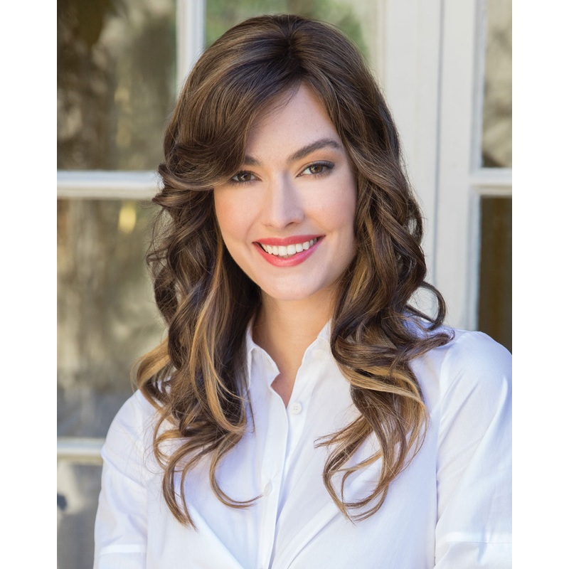 Luxe TP (Exclusive) | Lace Front & Monofilament Wiglet by Amore Creamy Toffee-R