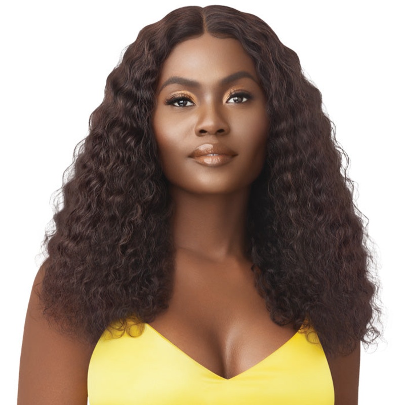 Outre My Tresses Gold Label 100% Unprocessed Human Hair HD Lace Front Wig – ARLESSIA NBLK