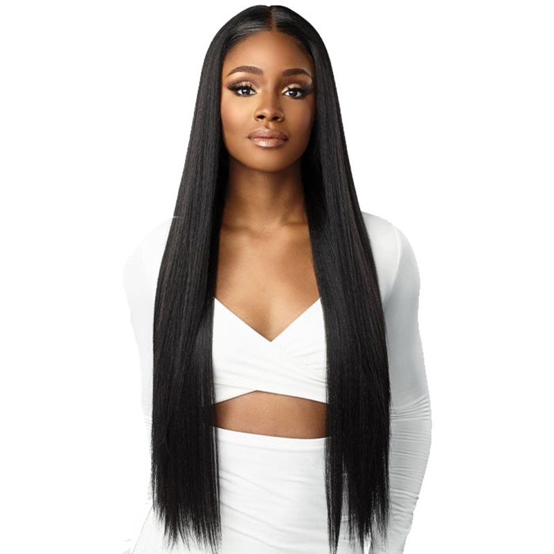 Sensationnel Human Hair Blend Butta HD Lace Front Wig STRAIGHT 32 1