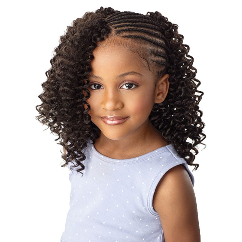 Sensationnel Lulu Mini Kids 2X Crochet Braid – WATER WAVE 10 1