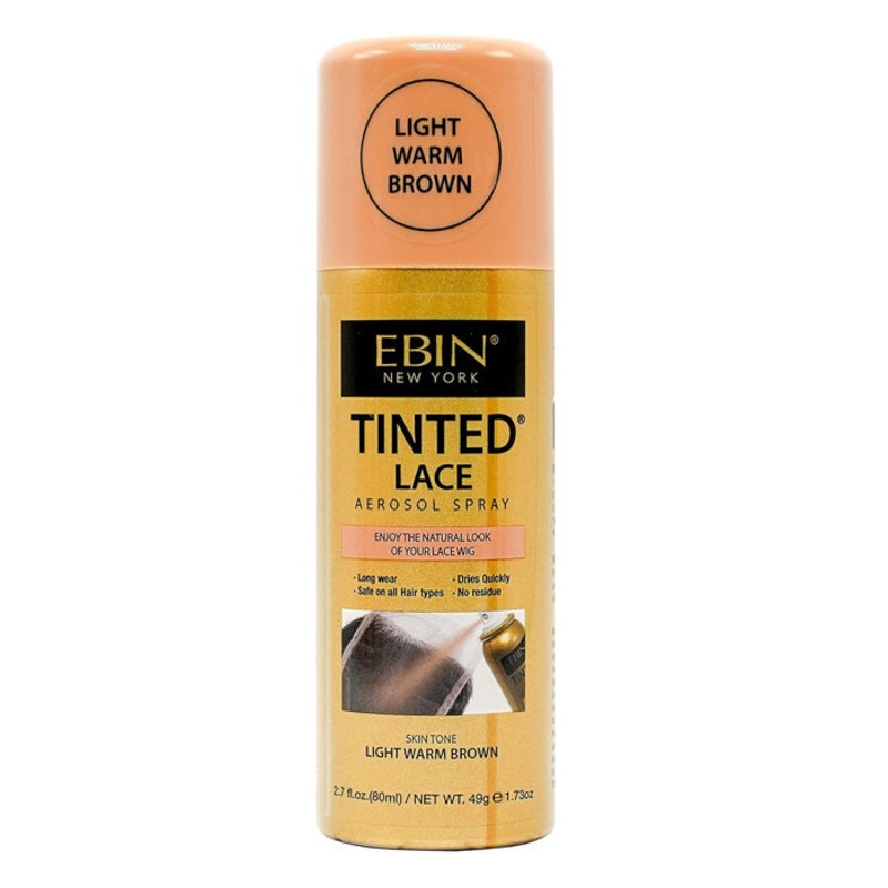 Ebin New York Aerosol Tinted Lace Spray COOLDEEPBROWN