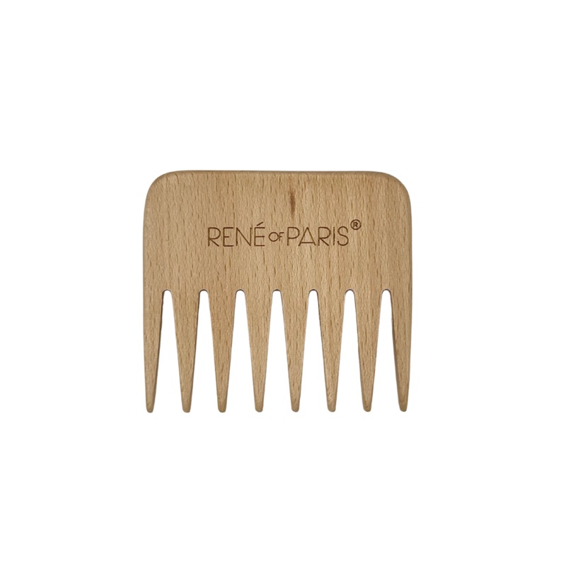 Wide Tooth Wood Comb Wood