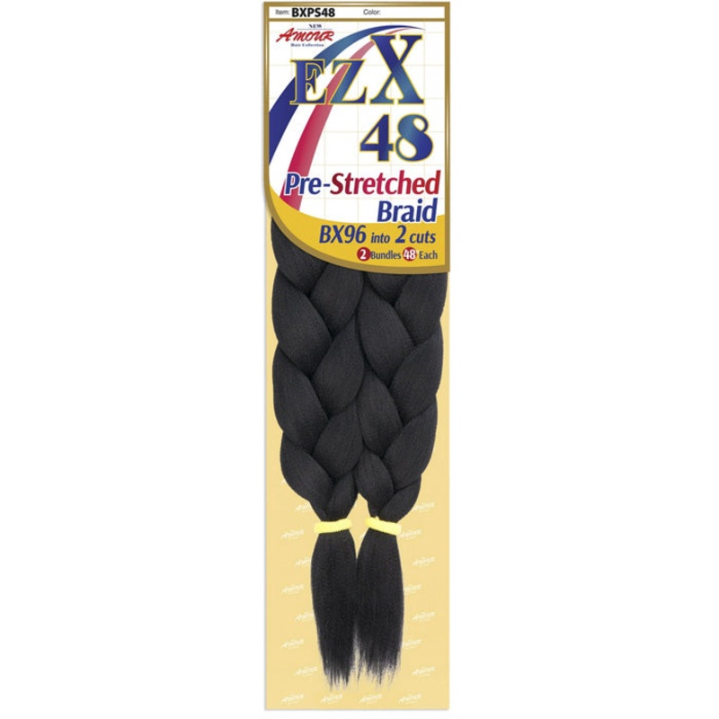 Amour Ez X Pre Stretched Braids 48″ 2pcs 1