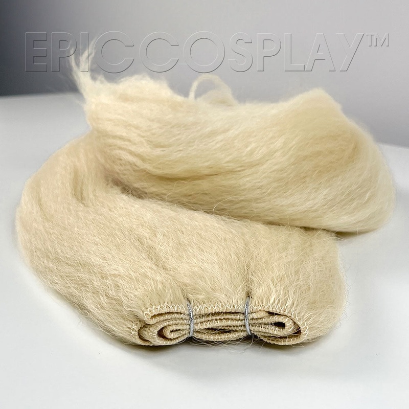 Crimped 35” Weft Extension – Natural Blonde