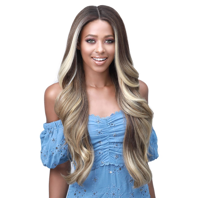 Kasmira | Lace Front Synthetic Wig by Bobbi Boss 1B