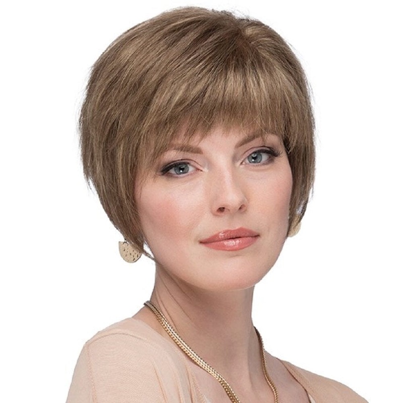Vivid French 6″ Remy Human Hair Topper by Estetica R1B
