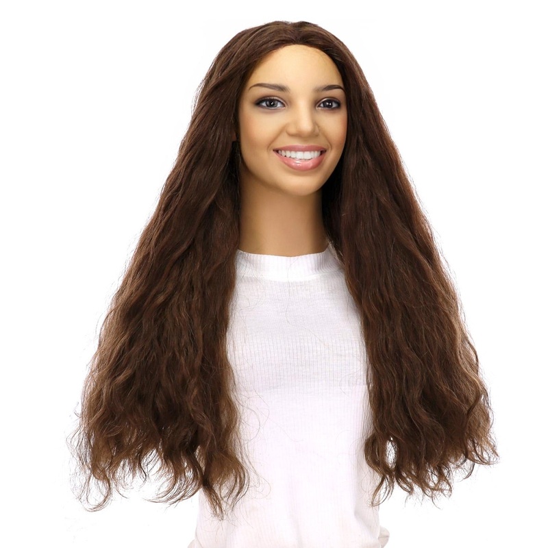 24″ 3/4 Bandfall Wig Medium Brown Babylight Wavy