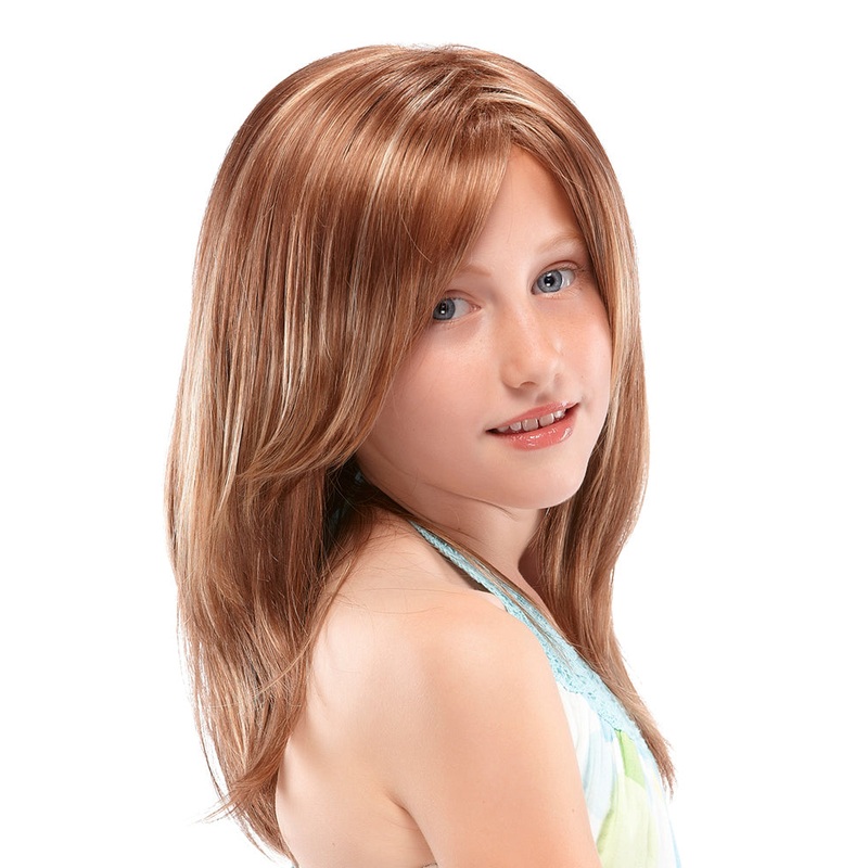 Ashley | Kids Monofilament Synthetic Wig by Jon Renau 10
