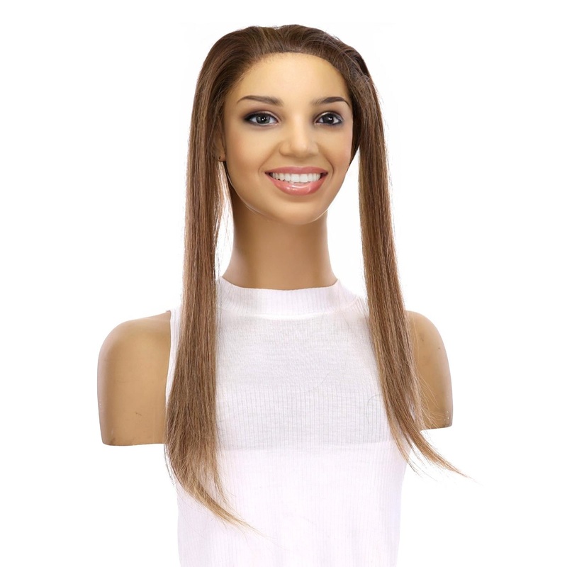 16″ Hairline Topper #Light Brown Babylight 3 cm