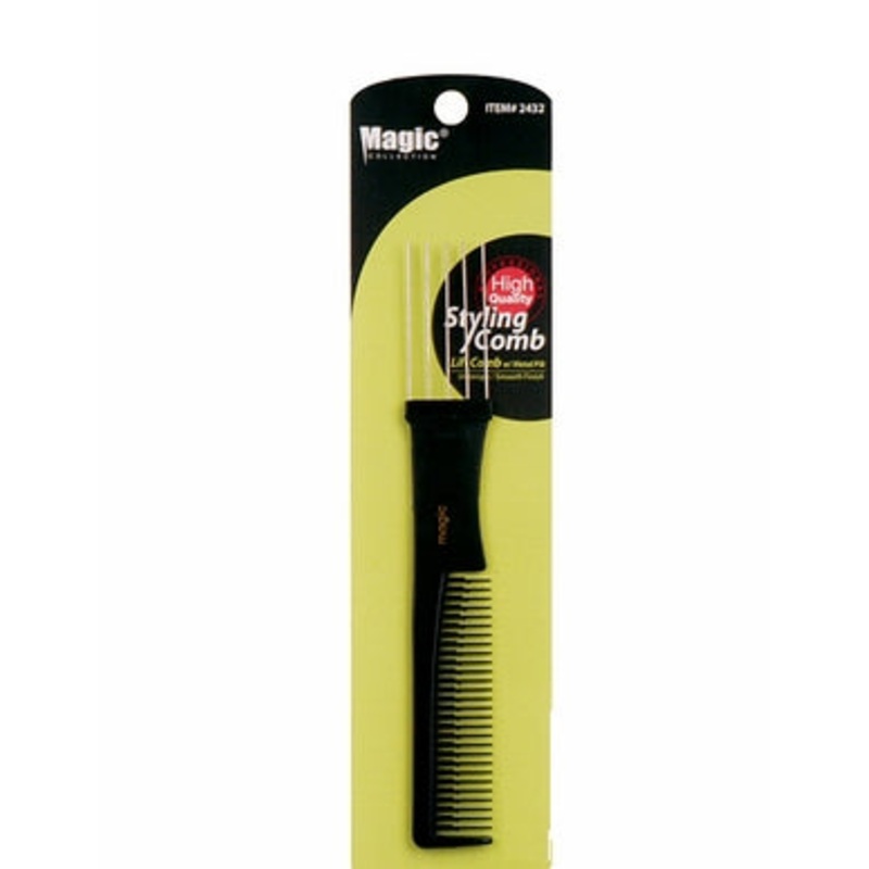 Magic Collection Professional High Quality Styling Comb W/Pik LIFT COMB WITH METAL PIK METAL PIK
