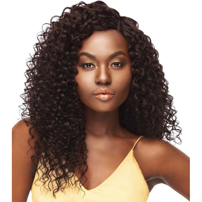 Outre MyTresses Gold Label 100% Unprocessed Human Hair Weave BOHO DEEP 10-22 Inch 10/12/14 NBLK