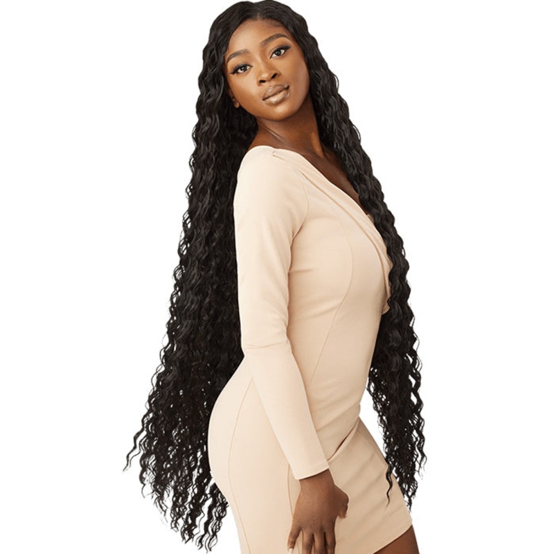 Outre Purple Pack Brazilian Bundle 100% Human Hair Blend Weave – LOOSE DEEP 18/24/30/36 inch 18 27
