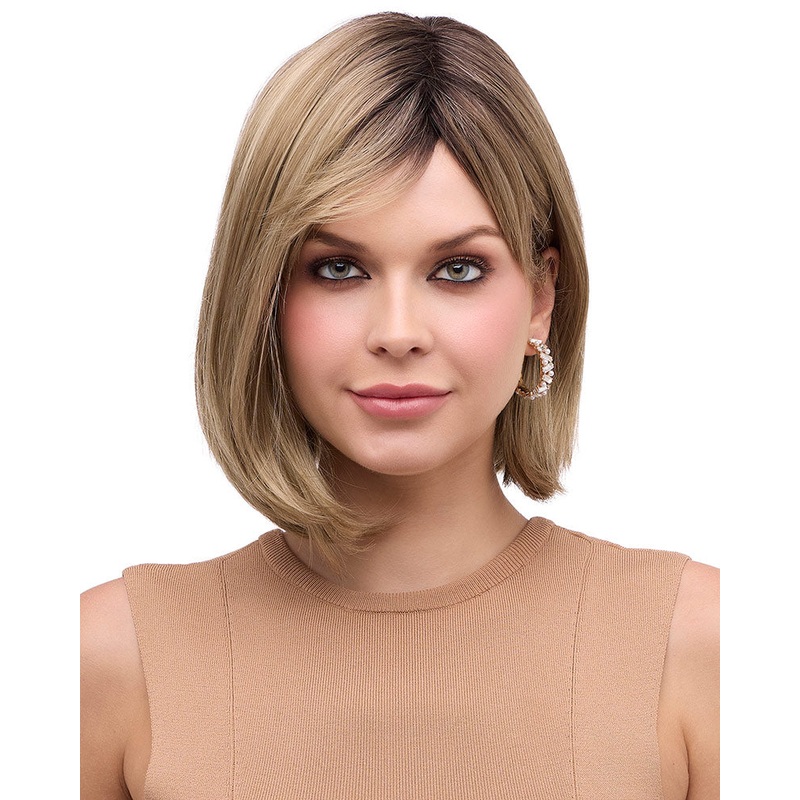 Petite Paige (Exclusive) | Monofilament Part Wig by Envy Amaretto N Cream