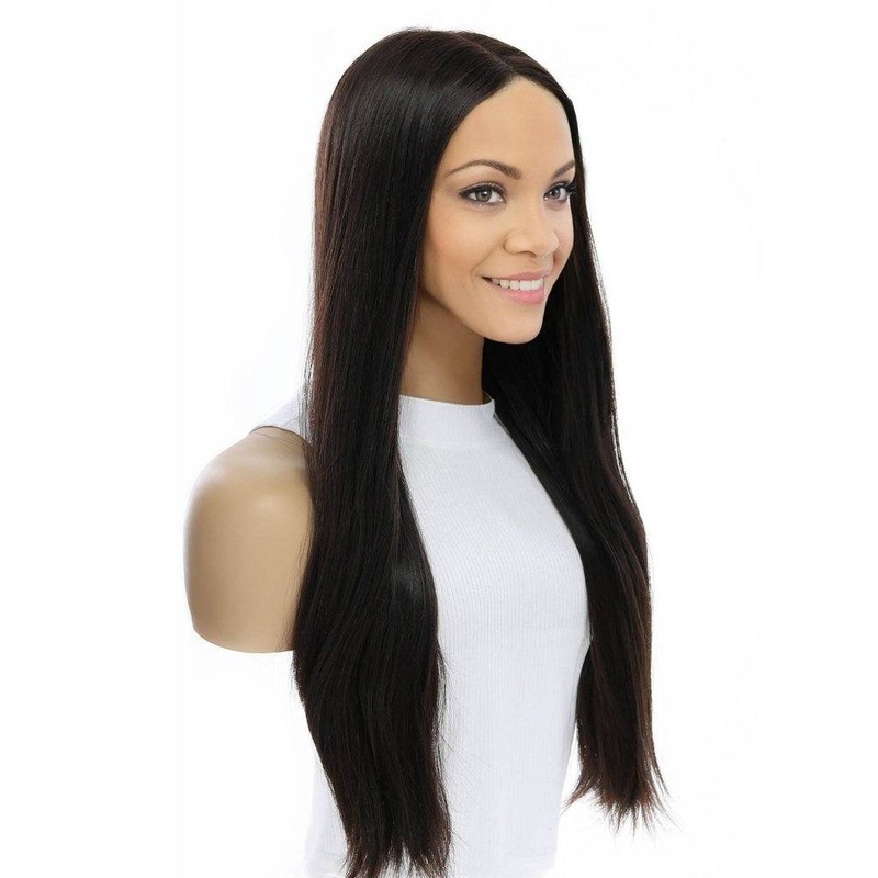 24″ Secret Lace Top Wig #2 Neutral Dark Brown