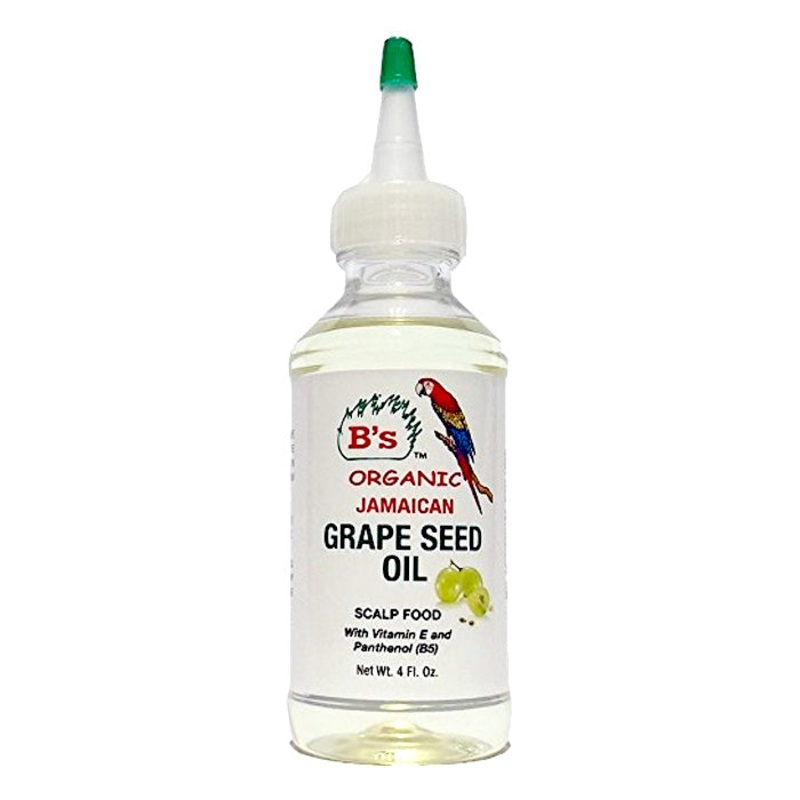 B’s Organic Jamaican Grape Seed Oil 4 oz 4oz