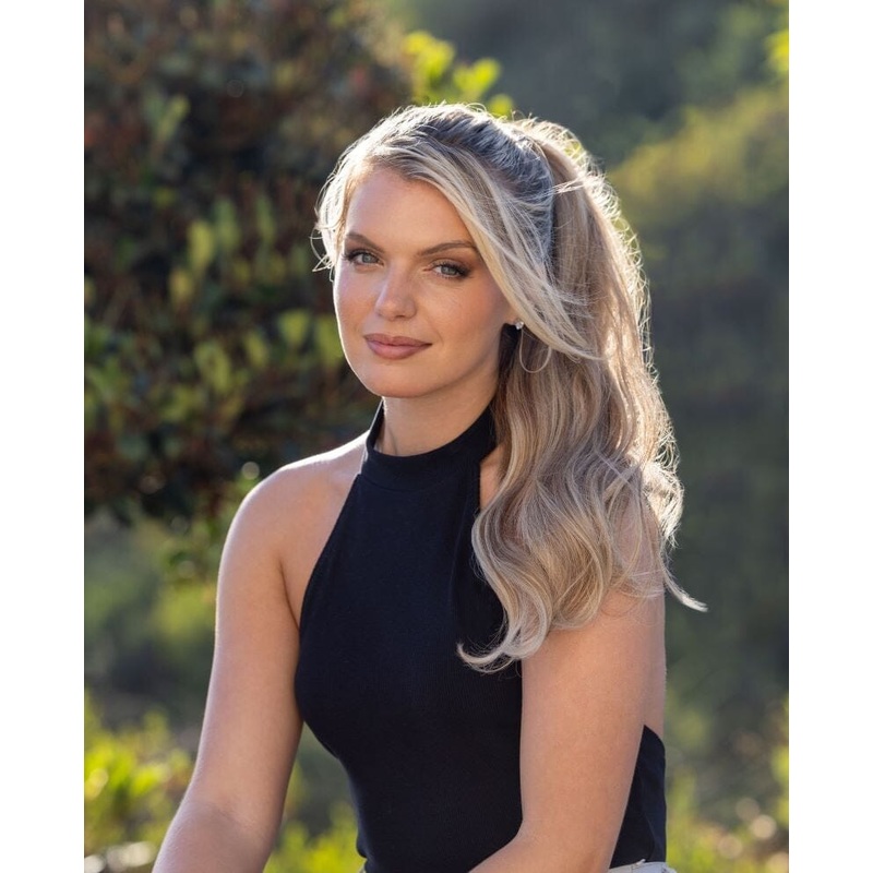 easiPony 16″ Human Hair Ponytail by Jon Renau 12F Pecan Praline