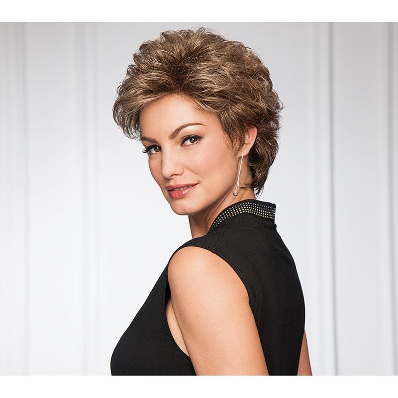 Instinct (Petite/Averge) Wig by Gabor G4+ Dark Chocolate Mist