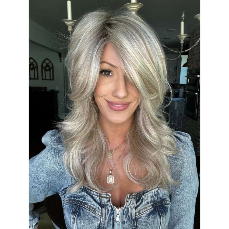 Stroke of Genius | Synthetic Lace Front Wig (Mono Part) RL2/4