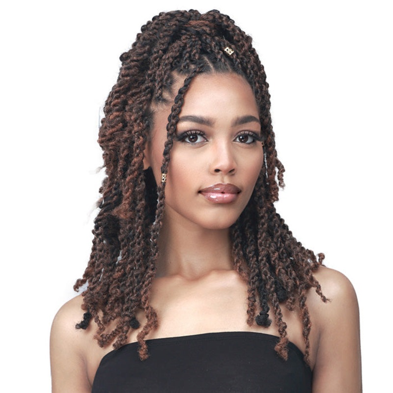 Bobbi Boss Crochet Braids Loc & Twist – 3X AFRO TWISTA 18″ 27