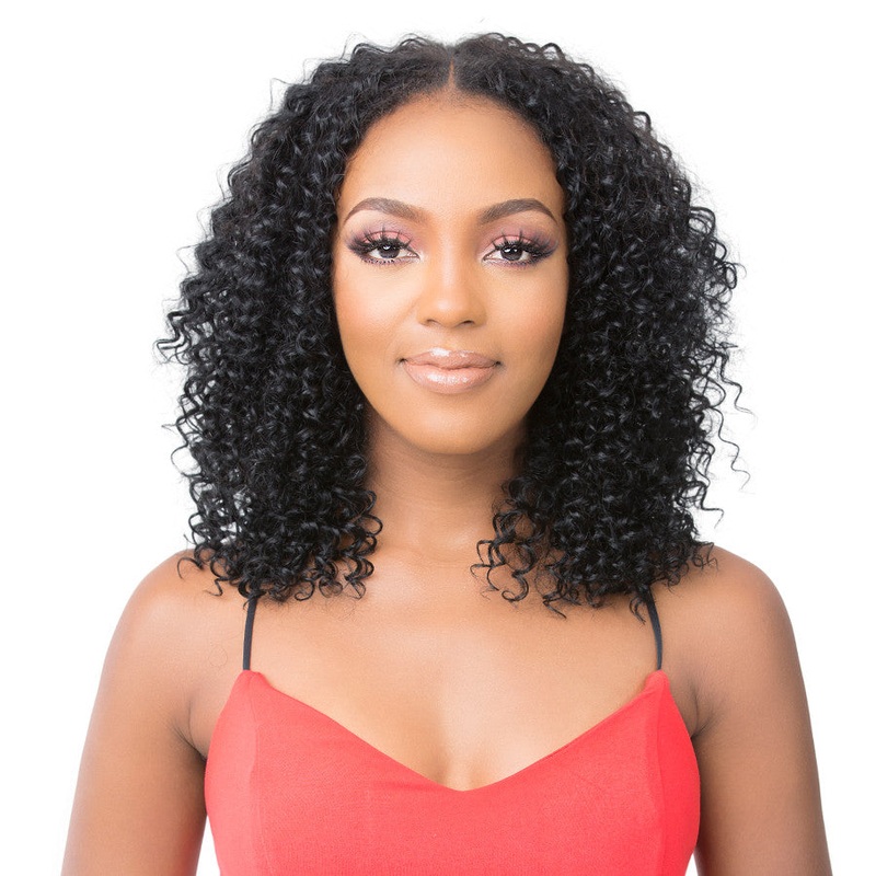 It’s a Wig 100% Natural Human Hair HH U Part Wig – DEEP WAVE 16″ 1