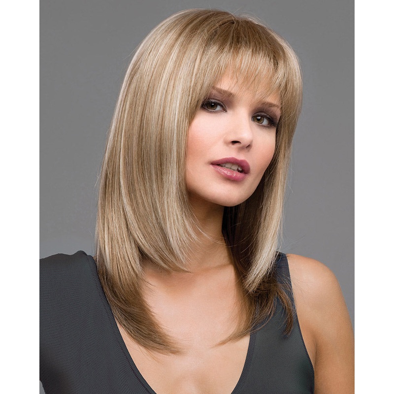 Madison | Monofilament Synthetic Wig by Envy Chocolate Caramel