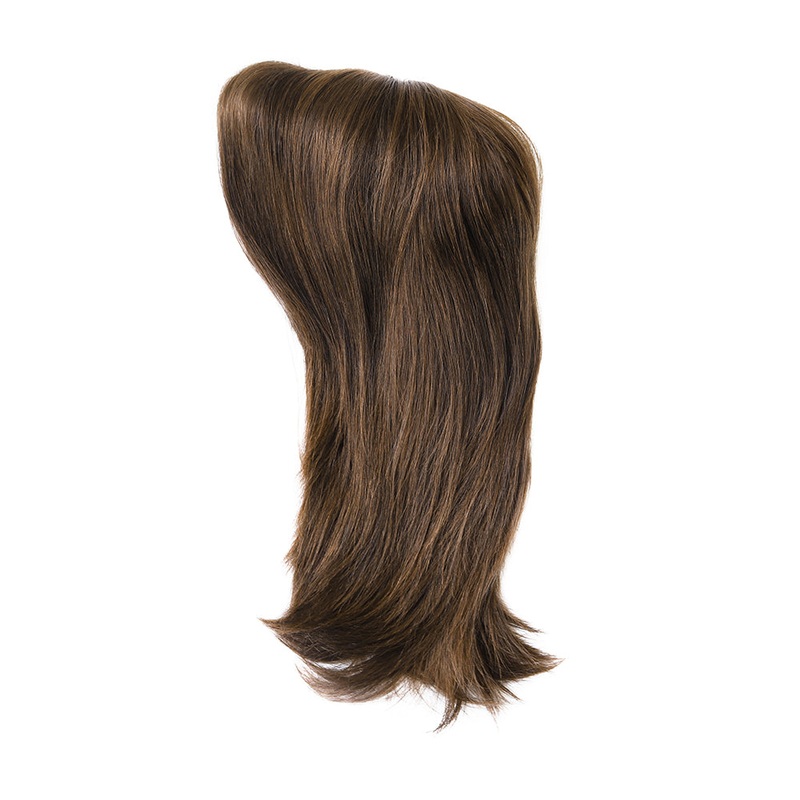 Mocha Brown Highlighted Jewish Kosher Sheitel Wig 12.5″