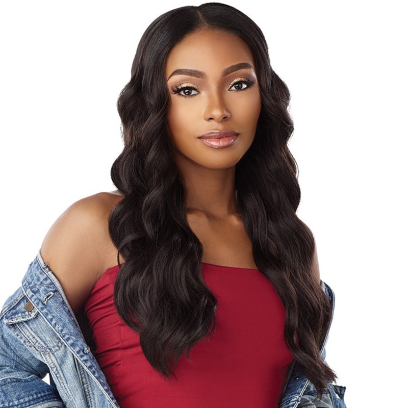 Sensationnel Curls Kinks & Co Glueless HD Lace V-Part Wig – V-UNIT 9 1
