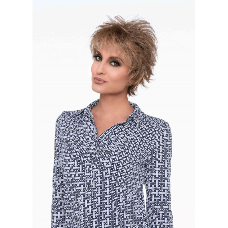 Ophelia Wig by Envy | Human Hair / Heat Friendly Synthetic Fiber Blend Envy Almond Breeze