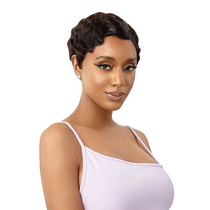 Outre My Tresses 100% Human Hair Full Wig – HH KIMI NBLK