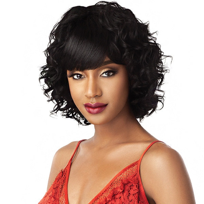 Outre Unprocessed Human Hair Fab & Fly Wig – HH SELMA NBLK
