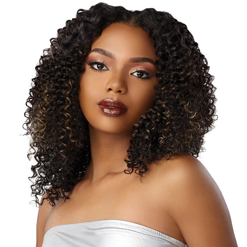 Sensationnel Rebold 100% Human Hair Weaves – BURMESE CURL (10/12/14/16/18) 10 1B