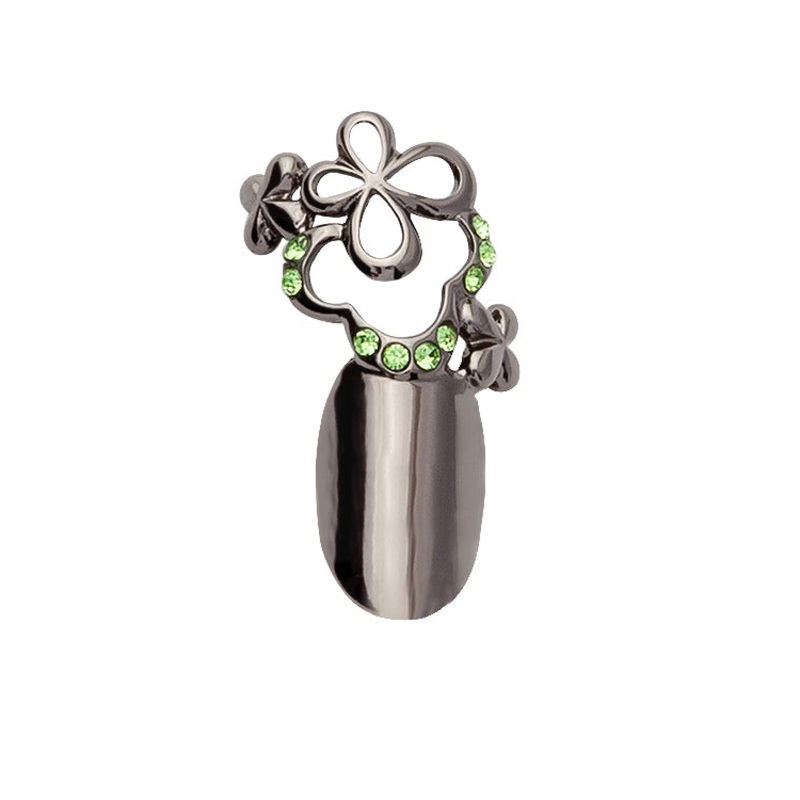 Stephen Nail Jewelry Clover (Small-Black)