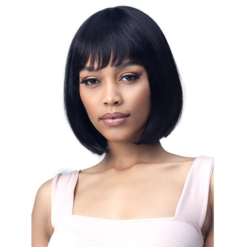 Bobbi Boss 100% Unprocessed Human Hair Wig MH1272 DANY NATURAL