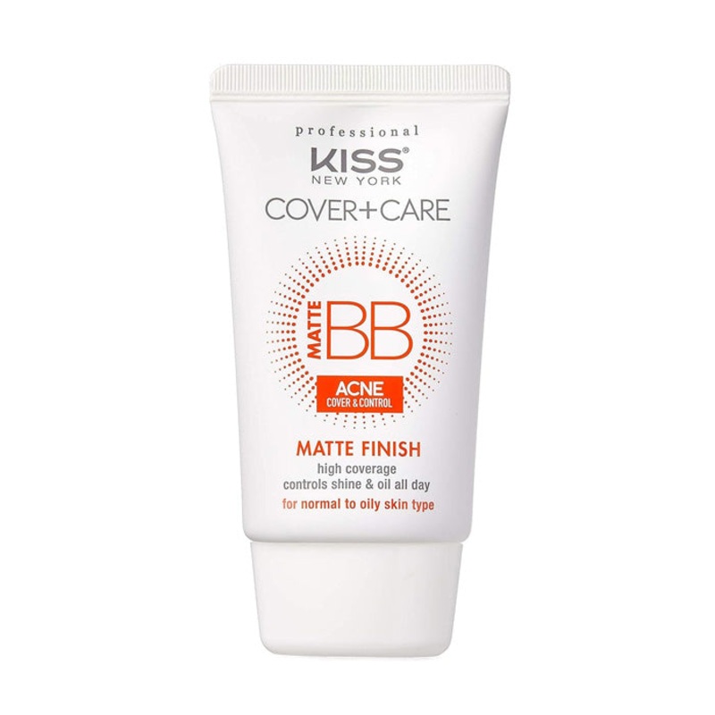 Kiss New York Professional Cover + Care Matte Beauty Balm 1.42 Fl Oz CAPPUCCINO (AMBB335)