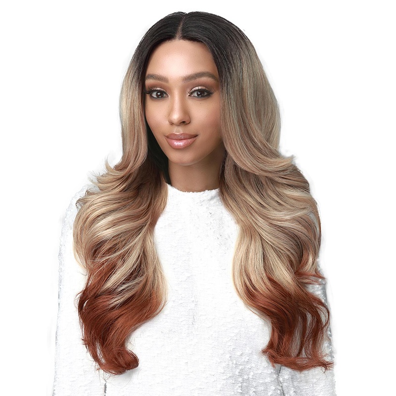 Lorraine | Lace Front Synthetic Wig by Bobbi Boss 1