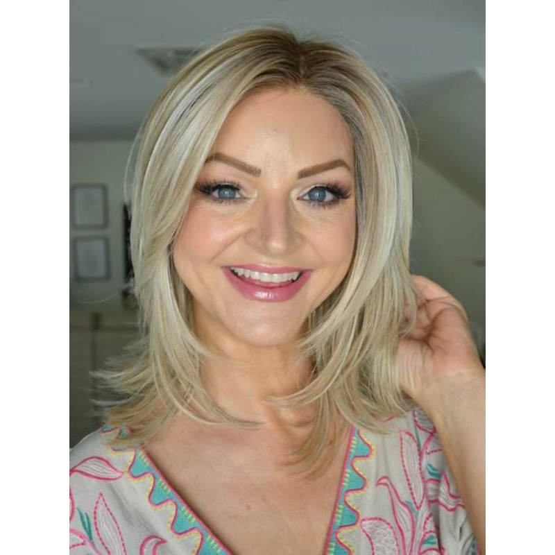 Malibu | Synthetic Lace Front Wig (Mono Part) COOLEST-ASH-BROWN