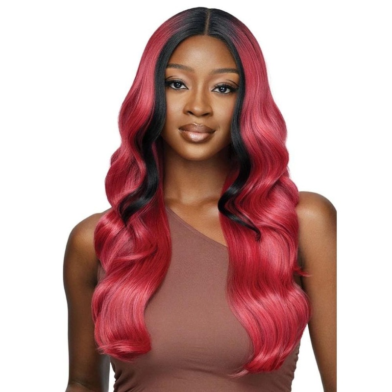 Outre Synthetic Color Bomb Lace Front Wig – Honor 1 JET BLACK