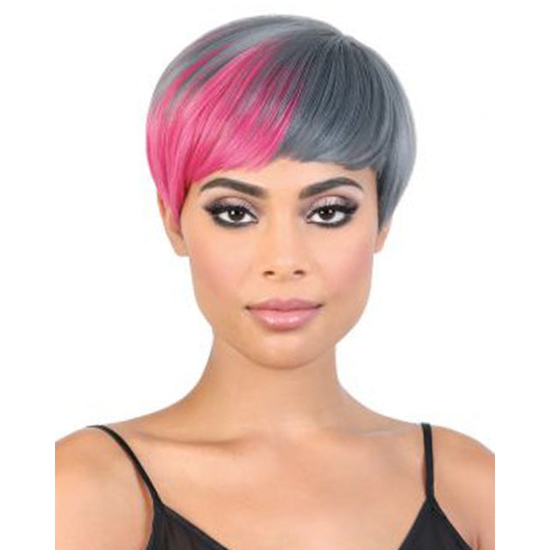 Sassy | Synthetic Wig by Motown Tress Gold Yellow