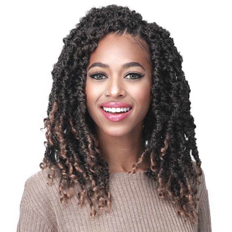 Bobbi Boss 2X Butterfly Locs Curly Tip Braid 12 1