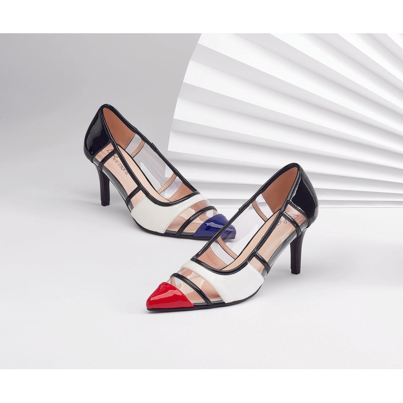 Clear and Colors Pump by EY Boutique ROYAL MULTI 10M